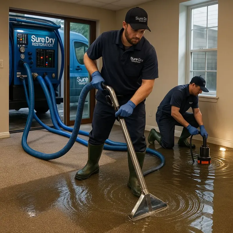 Water Extraction and Removal process in Bowdon, GA